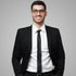 Yolev 1pcs Men's Clip On Tie Satin Solid Colour Plain Tie Solid Uniform Pre-tied Adjustable Neck Strap Tie Pure Color Necktie Mens Ties for Weddin...
