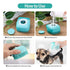 Dog Bath Brush Scrubber Soft Silicone Pet Grooming Brush Bath Shampoo Massage Dispenser Shower Brush For Short Long Haired Dogs And Cats (Blue+Pin...