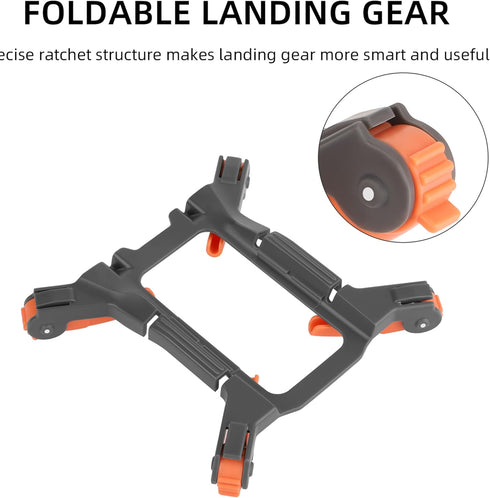 Spider Landing Gear Extension Leg Foldable Brackets Landing Gear Leg for DJI Mini 2/SE Mavic Mini, Lightweight Drone Accessories Holder Height Ext...
