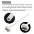 MECCANIXITY K Type Ceramic Kiln Furnace Probe Thermocouple Sensor for Muffle Furnace Oven, High Temperature -50 to 1300°C(-58 to 2372°F) 2x200mm...