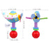 Toyvian Baby Soft Rattles Toy Infant Shaker Teether Cute Stuffed Airplane Handbells Soft Baby Rattle Toy Airplane Rattles Toy for Newborn Baby Gif...