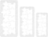 PME Geometric Multicutter for Cake Design Puzzle, Small, Medium & Large Size, Set of 3...