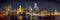 PHOTOSBYJON Philadelphia Skyline UNFRAMED Photo Print Night from East Color Philly City Downtown 11.75 inches x 36 inches Photographic Panorama Pr...