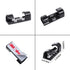 Self-Adhesive Cable Clips Organizer Drop Wire Holder Cord Management, Pack of 20 (Black, 0.27 inch)...