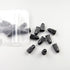 Black Presta Valve Caps Plastic Bike Tubeless Tire Caps Air Dust Stem Covers-Used on Presta/French Valves for Bicycle, MTB Mountain Bike, Road Bik...