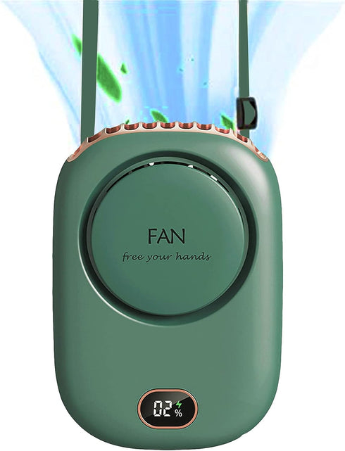 2021 Mini Personal Fan Portable and Rechargeable with Lanyard Bracket can Hanging Neck Put on Desk Clip Waist Outdoor Cooling for Travel Camping P...