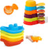 Bath Toys Floating Boats with Bathing Spoon, 11 Pack Water Table Bathtub Bath Toy, Water Toys for toddlers 1-3, Baby Pool Toys, Stackable Toys for...