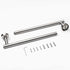 HITSLAM Chrome 25.7 Inch Towel Bar for Bathroom, SUS304 Stainless Steel Bathroom Towel Rack Wall Mounted, Modern Home Decor Bath Towel Holder with...