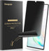 Galaxy Note 10 Plus Privacy Screen Protector, Anti Spy Case Friendly Fingerprint Available Soft Film, Full Adhesive Coverage Anti-Scratch Nano Shi...