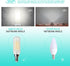 Frosted Light Bulbs E12 LED Bulb 40W Daylight White 4000K, Chandelier Light Bulb Frosted, E12 Candelabra Light Bulb 40 Watt Equivalent T6 Tubular ...