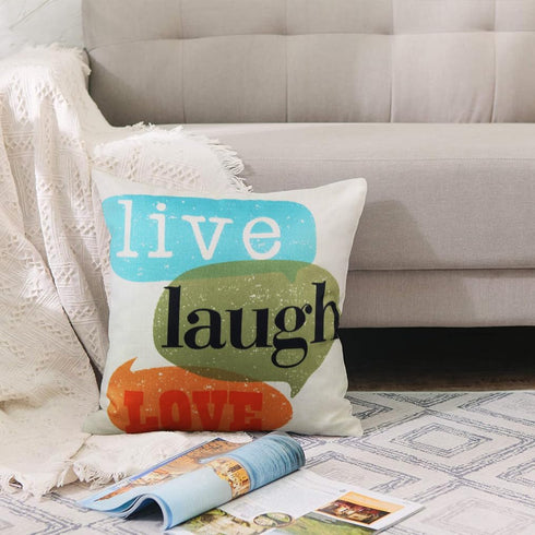 Classroom Must Have Reading Corner for Kids Teacher Special Education Throw Pillows Calming Inspirational with Quotes Fun Saying Words Letters 18x...