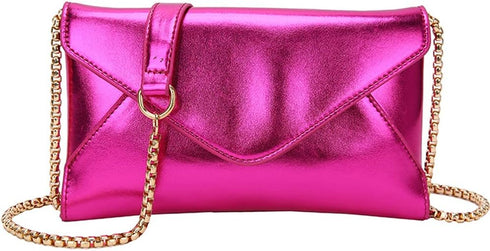 Evening Clutch Purse for Women Envelope Clutches Crossbody Bag Wedding Purses Prom Party Night Shiny Small Shoulder Handbag...
