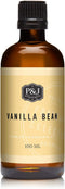 P&J Trading Fragrance Oil | Vanilla Bean Oil 100ml - Candle Scents for Candle Making, Freshie Scents, Soap Making Supplies, Diffuser Oil Scents...