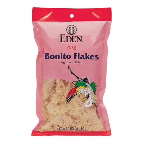 Eden Japanese Bonito Flakes, Shaved Skipjack Tuna, Katsuobushi ??, Traditionally Aged and Dried, Hardwood Smoked, Make Dashi and Miso Soup, 1.05 o...