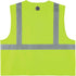 Ergodyne Unisex - Class 2 Standard Solid Vest Zipper, Zippered Lime, XX-Large-3X-Large US...