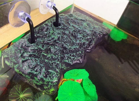 Minidiva Turtle Basking Platform Resting Terrace Aquarium Ornament...