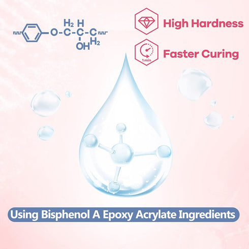 UV Resin-200g Upgraded Crystal Clear Hard UV Curing Epoxy Resin Starter Supplies for Craft Jewelry Making...
