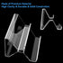 Acrylic Business Card Holder, 2-Tier Business Card Display, Clear Business Cards Stand for Desk & Counter, 1 Pack...