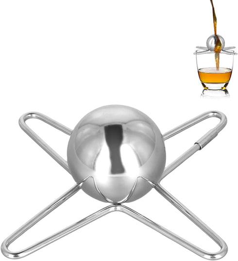 Coffee Cooling Ball, 1.57 Inch Stainless Steel Espresso Ball Reusable Coffee Freezer Ball Unleash Original Flavors Coffee Cooling Tool for Coffee ...