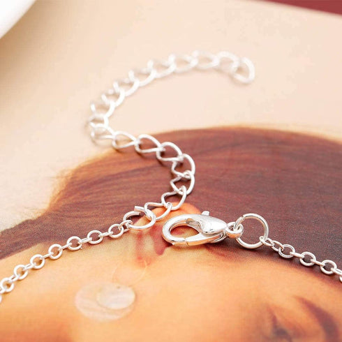 Olbye Wave Anklet Silver Ocean Wave Charm Ankle Bracelet Women Foot Chain Jewelry Surfer Gift (1 Layer)...