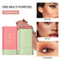 Multi-Use Makeup Blush Stick, Beauty Tinted Solid Blush Stick,Facial Contouring Highlight & Brighten Face Stick, Waterproof Moisturizer Stick, Sui...