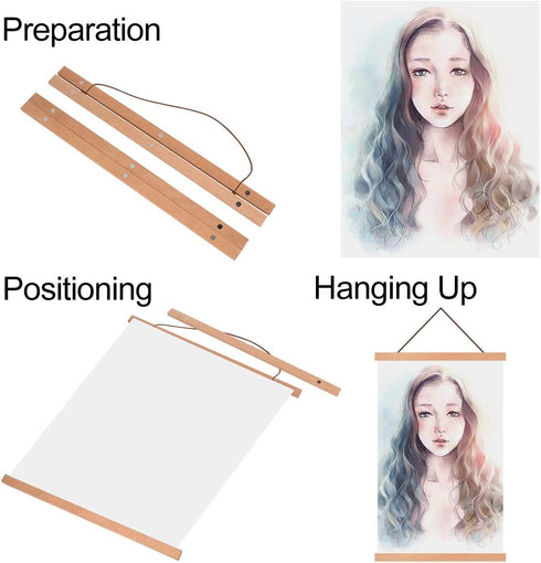 12x16 12x18 11x17 Poster Frame, Magnetic Poster Frame Hanger for Photo Picture Canvas Artwork Wall Hanging (12 inch)...