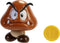 Super Mario Action Figure 4 Inch Goomba Collectible Toy with Coin Accessory...