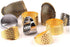 Bouclel 8 PCS Knitting Thimble,Sewing thimbles,Golden thimbles for Hand Quilting,Sewing Finger Protector,Metal Thimble,Sewing Tools,Sewing Supplie...