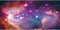 AWERT 48x18 inches Galaxy Aquarium Background Outer Space Stars Sky Fish Tank Background Dreamy Cosmos Universe Nebula Constellation Terrarium Bac...