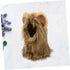 1pc Funny Wigs Dog Wigs Dog Lion Cosplay Realistic Lion Mane Hats Aquarium Plant Holder Costume Bonnet Cat Costume Hat Cat Lion Costume Dog Lion H...