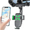Car Rear View Mirror Phone Holder, 360° Rotatable&Retractable Auto Rearview Clip Mobile Mount Holder, Multifuctional GPS Holder with Anti-Shake De...