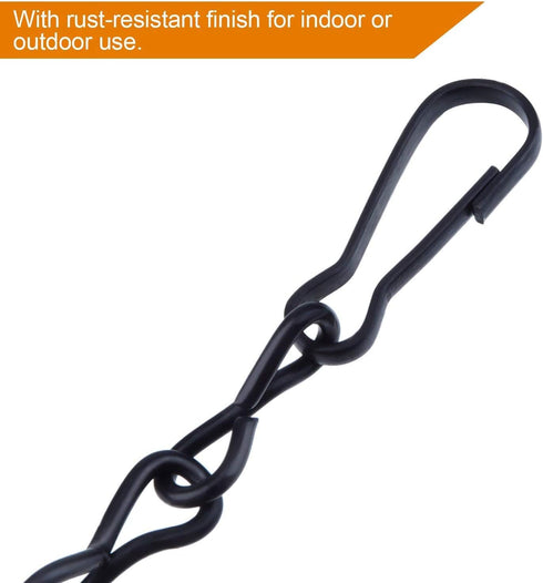 Onwon 2 Pack 35 Inch Hanging Chain for Bird Feeders, Planters, Suet Baskets, Fixtures, Lanterns, Ornaments and More...