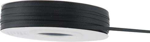 Solid Grosgrain Ribbon 1/8" Thin Black Ribbon for Crafts Gift Wrapping Sewing Wedding Decor Hair Accessories Party Favor Baby Shower Decorations, ...
