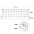 uxcell Test Tube Rack Holder Lab Stand Acrylic 40-Well Clear for 0.2ml,10ml...