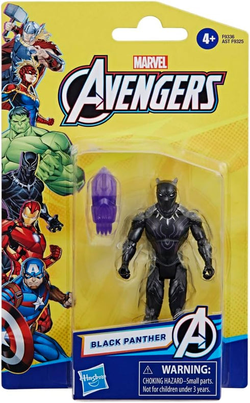 Marvel Epic Hero Series Black Panther Action Figure, 4-inch, Avengers Super Hero Toys for Kids Ages 4 and Up...