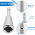 2pcs Wire Twisting Tool for Drill, Wire Twisting Tool Twisting Wire Connector, Silver Metal Wire Twisting Tools with 1/4 Hex Shank, Wire Twisting ...