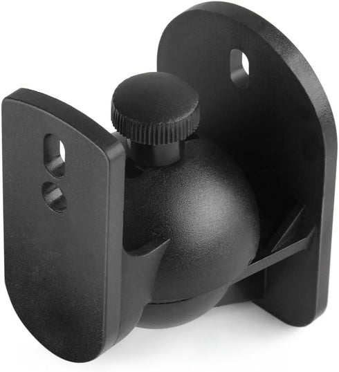 TNP Universal Satellite Speaker Wall Mount Bracket Ceiling Mount Clamp with Adjustable Swivel and Tilt Angle Rotation for Surround Sound System Sa...