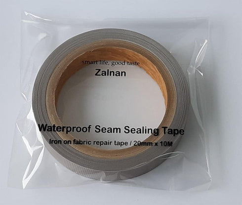 Zalnan Seam Sealing Tape Waterproof Gore Textile Repair Iron On DIY Fix Fabric Outdoor Jacket Gear Clothing 11yd...
