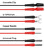 DIANN 2 Sets 16 in 1 Multimeter Test Leads Kit Digital Probes & Leads Set with Replaceable Testing Pen Test Hook Alligator Clips Banana Plug Measu...