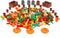 280pcs Food Building Blocks Kitchen Sencery Accessories Food Set Building Bricks Kit DIY Building Set Compatible All Major Brands...