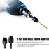 Mini Drill Chuck Adapeter 2 PCS Keyless Quick Change Mini Drill Chuck Converter 1/4” Hex Shank for Micro Drill Bit Chuck Conversion Tool, Keyless ...