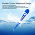 Berrcom Digital Thermometer for Adults, Oral and Underarm Thermometer for Baby and Kids Medical Thermometer with Fever Alarm Rectal Thermometer wi...