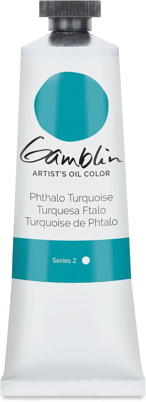 Gamblin Artist Oil 37Ml Phthalo Turquoise...
