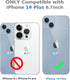for iPhone 14 Plus Waterproof Case - Shockproof, Dustproof, Built-in Screen Protector, Magnetic Ring, 6.7" (Teal)...
