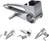 Cheese Grater, Multipurpose Stylish Design Kitchen Stainless Steel Rotary Cheese Grater Shred Tool...