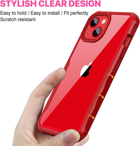 CENHUFO iPhone 14 Case/iPhone 13 Case, with Built-in Anti Peep Glass Privacy Screen Protector and Camera Lens Protective Full Body Shockproof Cove...