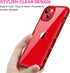 CENHUFO iPhone 14 Case/iPhone 13 Case, with Built-in Anti Peep Glass Privacy Screen Protector and Camera Lens Protective Full Body Shockproof Cove...