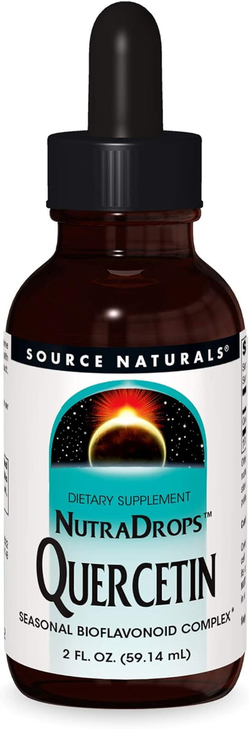Source Naturals - Quercetin NutraDrops, Seasonal Bioflavonoid Complex - 2 fliud oz....
