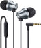 iRAG A101 Wired Earbuds Headphones for School Noise Isolating in-Ear Earphones with Microphone Remote with 3.5mm Plug in Audio Jack (Gun Metal)......
