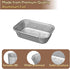 WANBAO 50 Pack Aluminum Pans Mini Loaf Pans Disposable Aluminum Foil 2lb for Baking, Food Storage & Takeout, 8.5" X 4.5" X 2.5"...